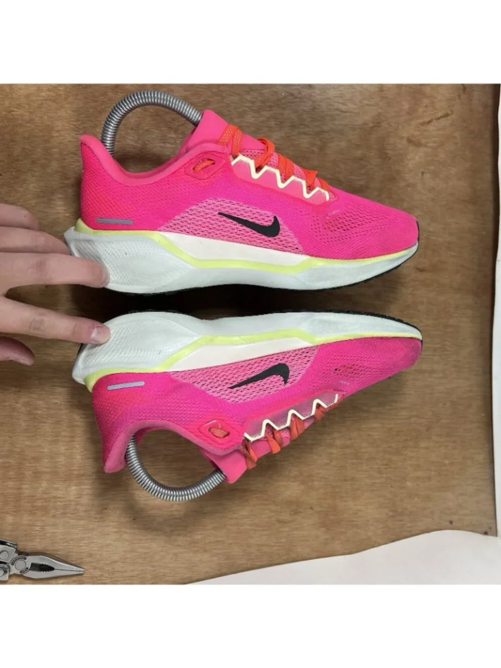 Nike Air Zoom Pegasus 41 Hyper Pink Women Size 6.5 Road Running Shoes HV5158-600